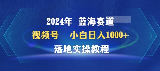 2024年视频号蓝海赛道百家讲坛，小白日入1000+，落地实操教程 - 冒泡网