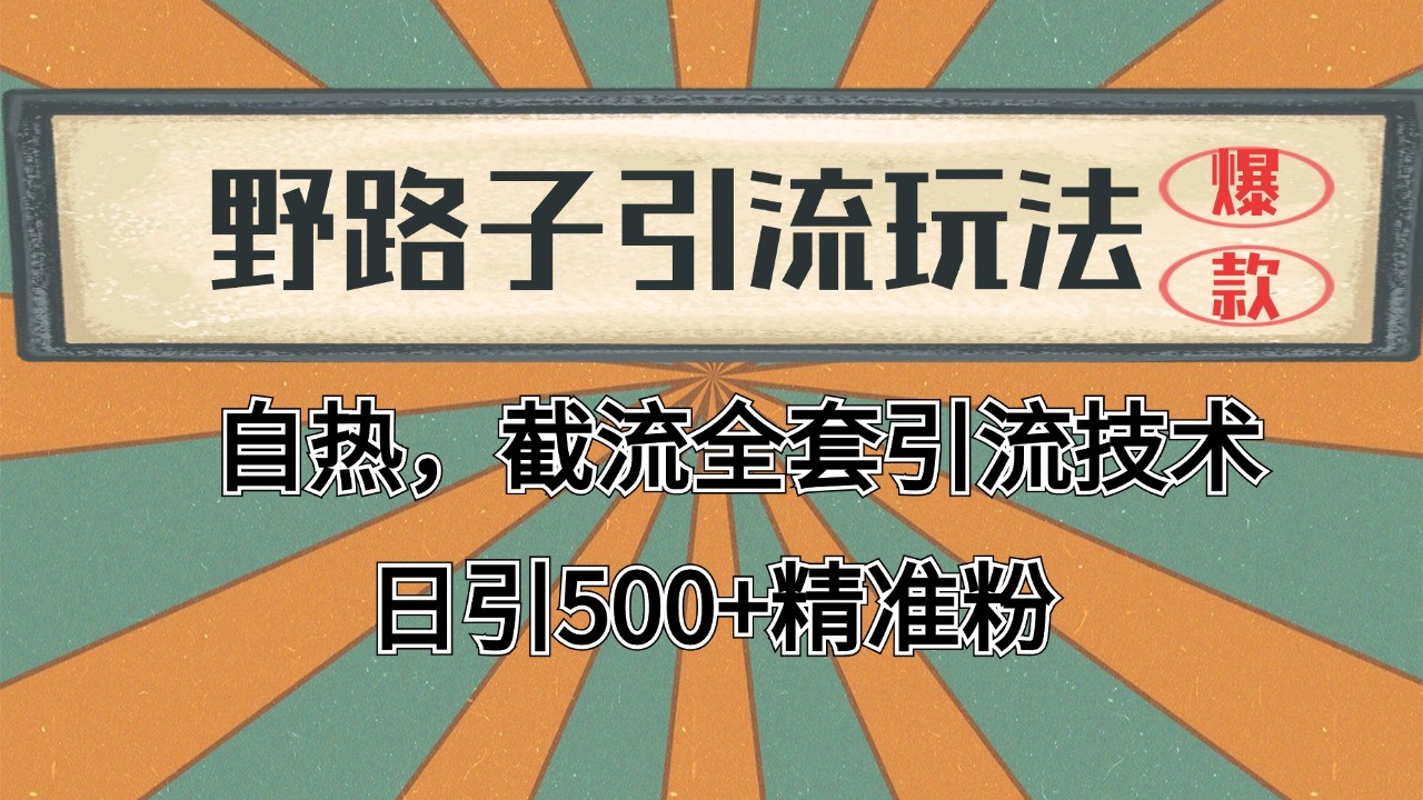 抖音小红书视频号全平台引流打法，全自动引流日引2000+精准客户 - 福缘网