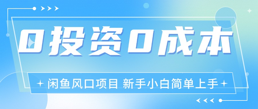 最新风口项目闲鱼空调3.0玩法，月入过万，真正的0成本0投资项目 - 中创网