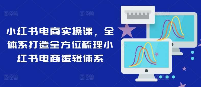 小红书电商实操课，全体系打造全方位梳理小红书电商逻辑体系 - 冒泡网
