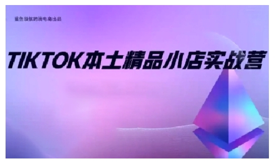 TikTok本土精品小店出海实战营，从入门到高阶，不止0-1! - 冒泡网